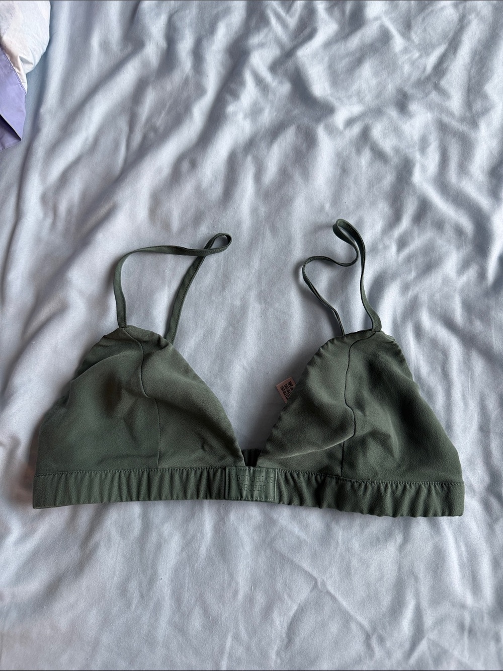 Victoria's Secret Olive Green Wireless Bralette